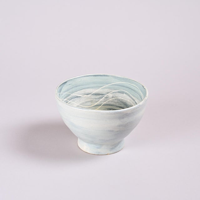 Glazed White Ceramic Bowl from Marie Madeleine Jolly, France, 1960s For Sale - Image 13 of 13