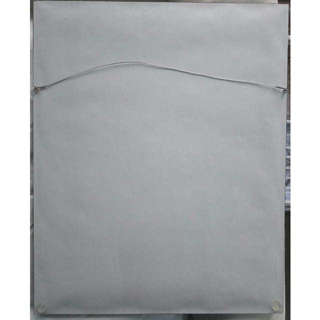 Framed Watercolor of a Basset Hound For Sale In New York - Image 6 of 6