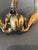 Metal Antique Victorian Brass Door Knocker Lions For Sale - Image 7 of 9