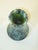 Mid-Century Modern Mid 20th Century Vase Drip Glaze Pottery Blue & Green Retro Mid Century Modern For Sale - Image 3 of 13
