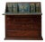Folk Art Secretaire in Mahogany For Sale
