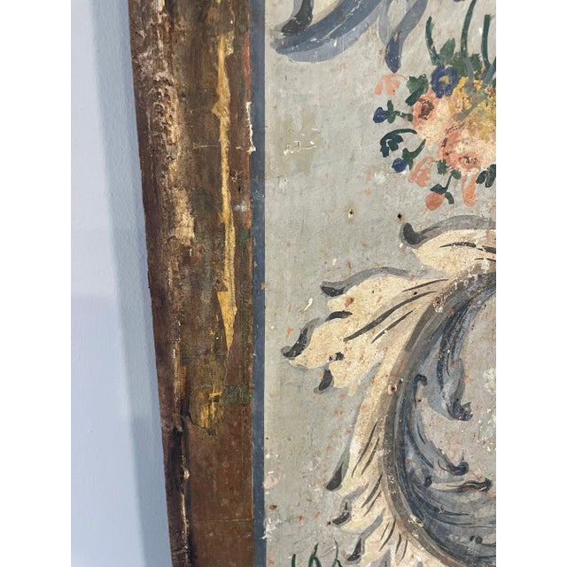 18th Century Large Set of Two Baroque Altarpiece Oil Paintings, Portuguese For Sale - Image 11 of 13