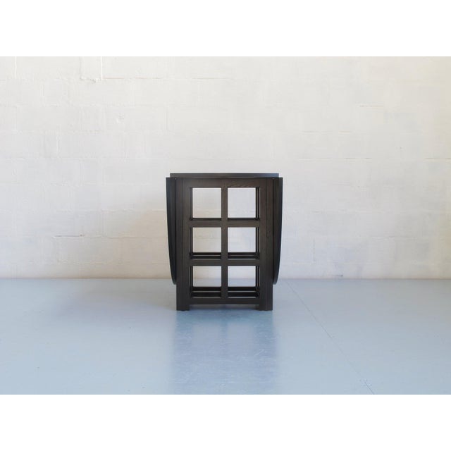 Black-Stained Ash Table by Charles R. Mackintosh for Cassina, 1970s For Sale - Image 3 of 14