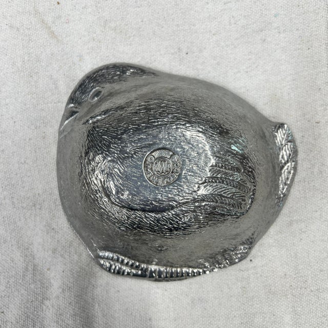 Rare Wilton RWP metal works bird mold bowl. Beautifully detailed for stunning display or candy, dry goods dish. Measures...