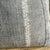 Vintage Textile One of a Kind Gray and White Lumbar Pillow With Down Insert For Sale - Image 4 of 6