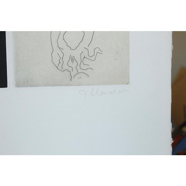 Jacques Clauzel, Triptych 1, Limited Edition Print For Sale - Image 5 of 6
