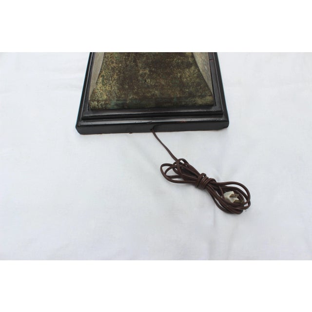 Ebony Verdigris Floor Lamp by Stewart Ross James for Hansen For Sale - Image 8 of 10