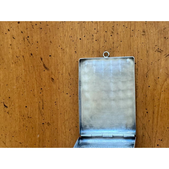 Silver Antique Sterling Silver Matchbook Case by Marathon For Sale - Image 8 of 13