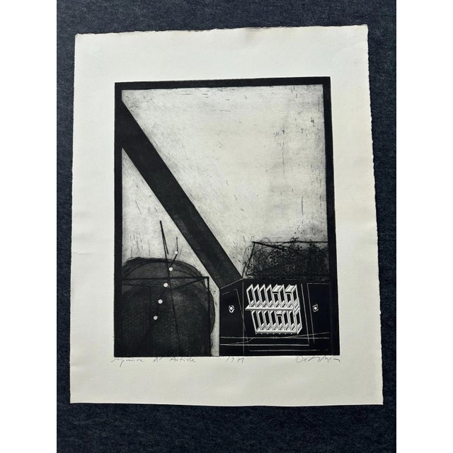 Karl Fred Dahmen, Épreuve dArtiste, 1971, Etching For Sale - Image 13 of 13