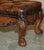 Set of Victorian Brown Leather Chesterfield Footstools, 1880 For Sale - Image 15 of 17