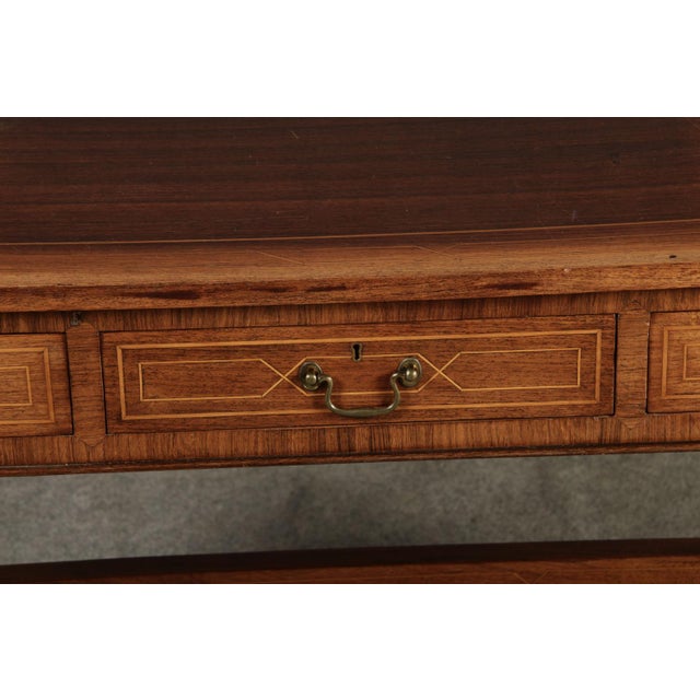 Antique English Mahogany Desk, 19th Century For Sale - Image 12 of 18