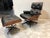 Herman Miller Set of Lounge Chair and Ottoman by Charles & Ray Eames for Herman Miller, 2010 For Sale - Image 4 of 9