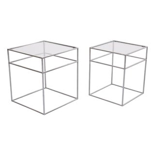 Abstracta System Side Tables from Poul Cadovius, 1960s, Set of 2 For Sale