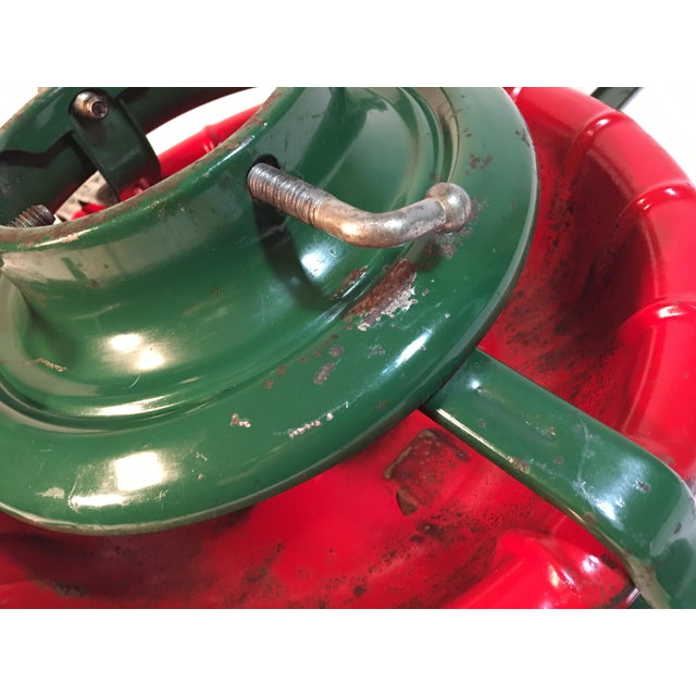 Vintage Metal Christmas Tree Stand Chairish