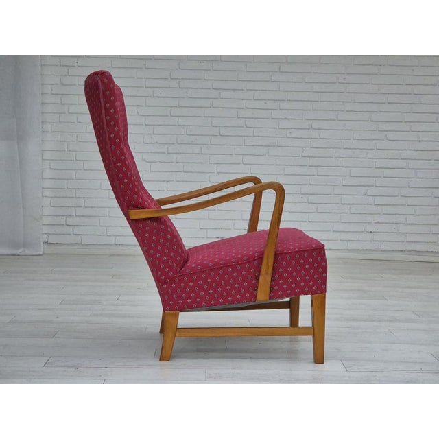 Vintage Scandinavian Chair in Ash, 1970s For Sale - Image 4 of 18