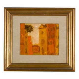 Carlo Quaglia, 1950s, Oil & Masonite, Framed For Sale