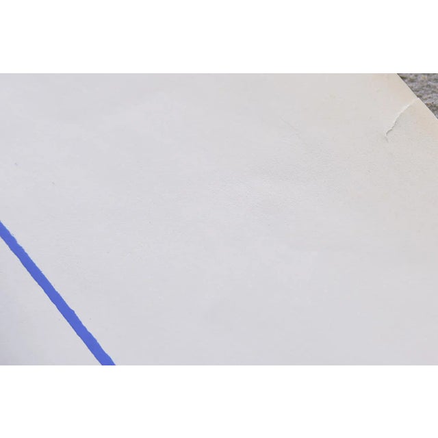 Abstractive Modern Colored Lithograph by Hardy Strid, 1950s For Sale - Image 7 of 8