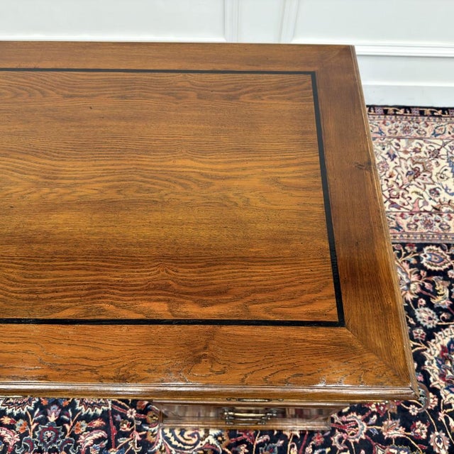 English Oak Desk from Eichholtz For Sale - Image 16 of 18