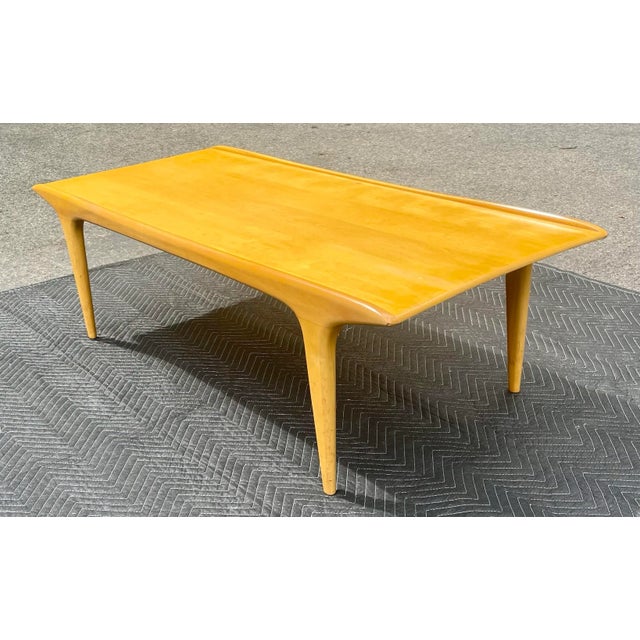 Mid-Century Modern Heywood Wakefield Cocktail Table From the 1950’s For Sale - Image 3 of 12