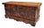 Small Carved Walnut Coffer, Early 16th Century For Sale