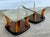 Coffee Vintage Henredon “Scene Two” Zebra Wood Tush Side Tables - A Pair For Sale - Image 8 of 12