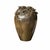 Contemporary Studio a/Global Views Cascading Reef Reactive Bronze Tall Italian Ceramic Vase For Sale - Image 3 of 10