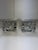Glass Vintage Miller Rogaska Crystal Geometric Bookends – Pair For Sale - Image 7 of 9