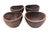 1970s Teak Wood Bowls, Set of 5 For Sale In Miami - Image 6 of 11