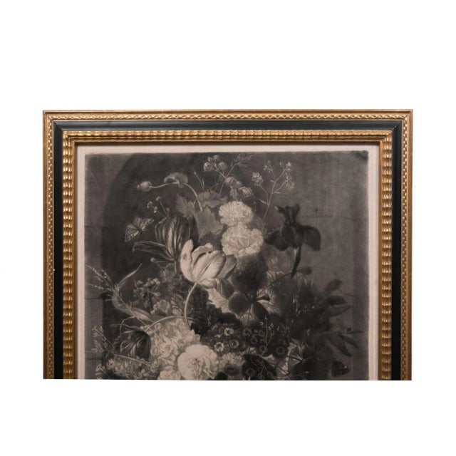Gray Very Fine and Rare Pair of Engravings by Pichler After Van Huysum Circa 1806 For Sale - Image 8 of 18