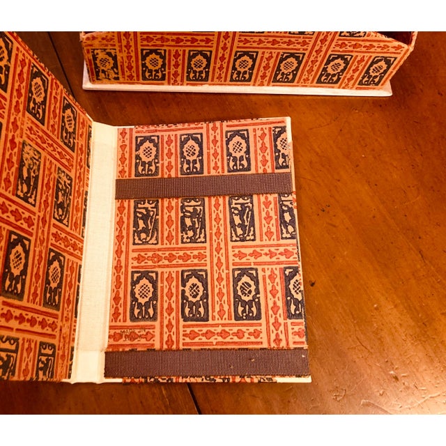 Gothic 1970s Vintage Italian Handmade Desk Top Organizers With Medieval Style Arches - Set of 2 For Sale - Image 3 of 6