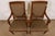 Late 20th Century Ethan Allen French Regency Louis XVI Carved Cherry Wood Upholstered Armchairs, Pair For Sale - Image 5 of 11