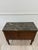 Chestnut 1980s Ethan Allen Tuscany Marble Top Console Table For Sale - Image 8 of 11