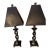 1990s Double Twist (Or Helix) Sculptural Table Lamps 27in Tall - a Pair For Sale