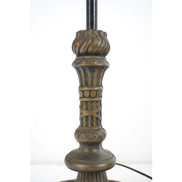 Mid 20th Century Restored Victorian Bridge Floor Lamp For Sale - Image 9 of 12