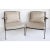 Mid-Century Modern 1950s Maurizio Tempestini Salterini Ribbon Back Wrought Iron Settee With New Cushions, Attributed For Sale - Image 3 of 9