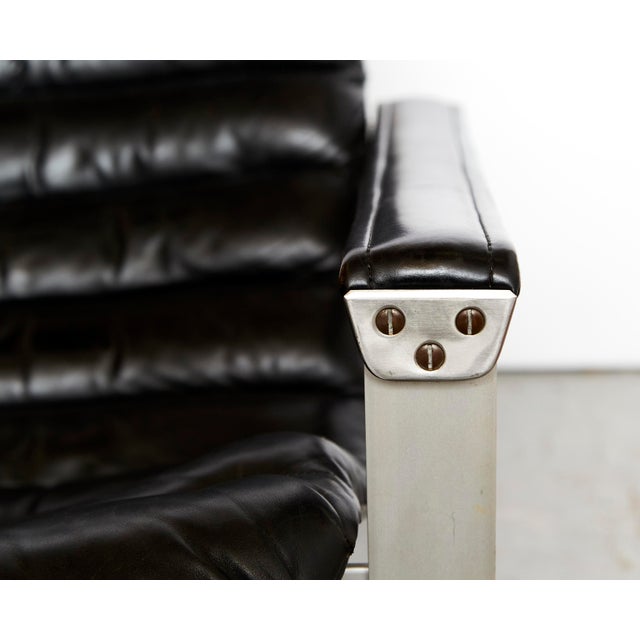 Set of Mid-Century Pulkka Lounge Chair and Ottoman by Ilmari Lappalainen for Asko, 1968 For Sale - Image 15 of 18