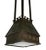Arts and Crafts Style Hammered Metal Hanging Light For Sale - Image 4 of 6