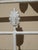 Pair Tall Vintage French Country Cast Iron White Twin Bed Frames Headboards For Sale - Image 11 of 12