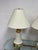 Regency Crackle Column Table Lamps, Pair For Sale - Image 4 of 12