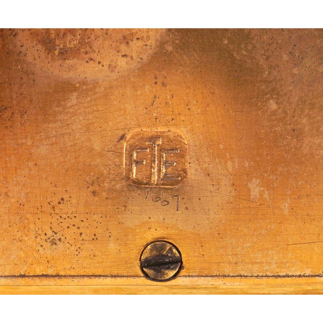 Metal French Louis XV Style Bronze Dorè Picture Frame For Sale - Image 7 of 8