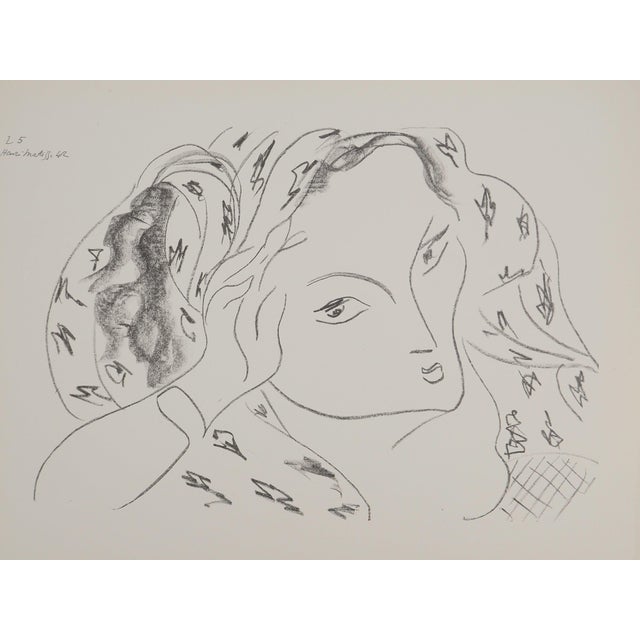 Henri Matisse, the Oriental Woman, Lithograph For Sale