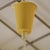 Mid-Century Pendant Lamp in Perforated Yellow Metal, 1950s For Sale - Image 4 of 6