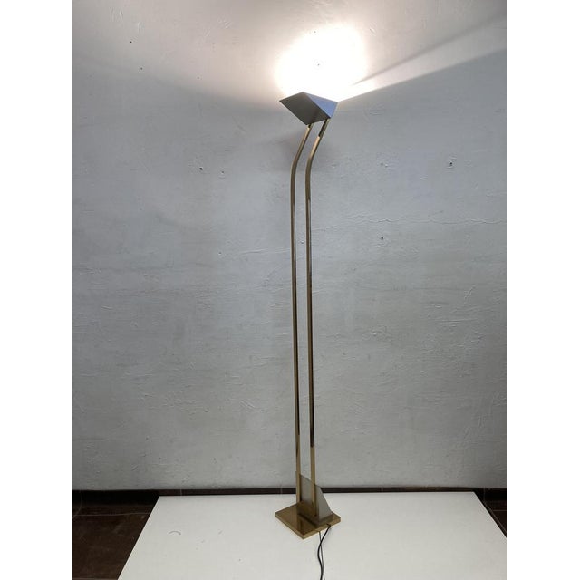 Vintage Halogen Ceiling Floor Lamp by Maison Charles, 1980s For Sale - Image 15 of 16