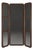Tom Folding Mirror by Wood Tailors Club For Sale