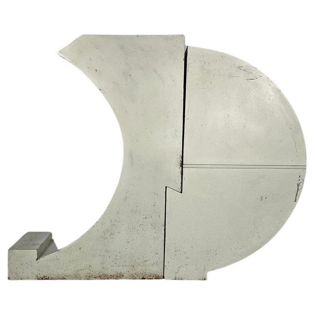 Italian Modern Geometric Metal Sculpture by Edmondo Cirillo, 1970s For Sale - Image 17 of 17