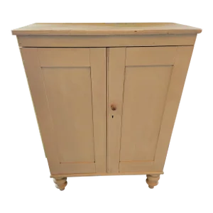 Antique Victorian Painted Cupboard From England - Circa 1880