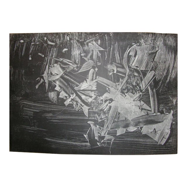 Untitled - Original Lithograph by Mattia Moreni - 1960 1960 For Sale