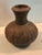 Vintage Fluted Terra Cotta Bud Vase For Sale - Image 6 of 8