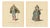 European School, Hungarian Gentleman and Lady Costume, 1749, Paper Engravings, Set of 2 For Sale