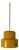 Poker Pendant Lamp in Yellow by Jo Hammerborg for Fog & Mørup For Sale